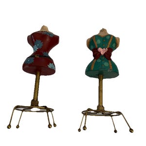 Boho Wire Jewelry Holder Set: Wax Mannequin Display, 8&quot;