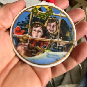 Norman Rockwell Christmas Ornament “high Hopes” 1984 The Norman Rockwell Museum