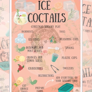 Sensory Play Adaptable Recipe Cards to guide your practice and support childrens learning
