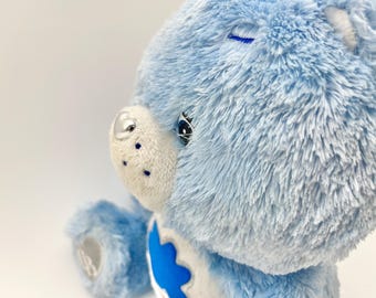 Swarovski Grumpy Care Bears Soft Toy 25th Anniversary Silver