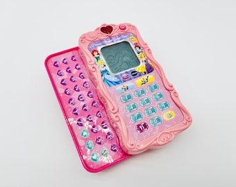 Disney Princess Vtech Magical Smart Phone: Pink Flip Cell Toy Talking Buttons