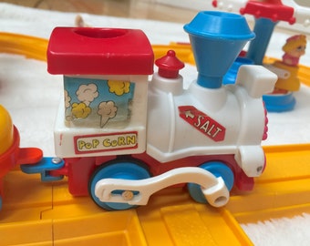 Vintage Muppet Babies Imagination Park Playset: 1989 Train Rides