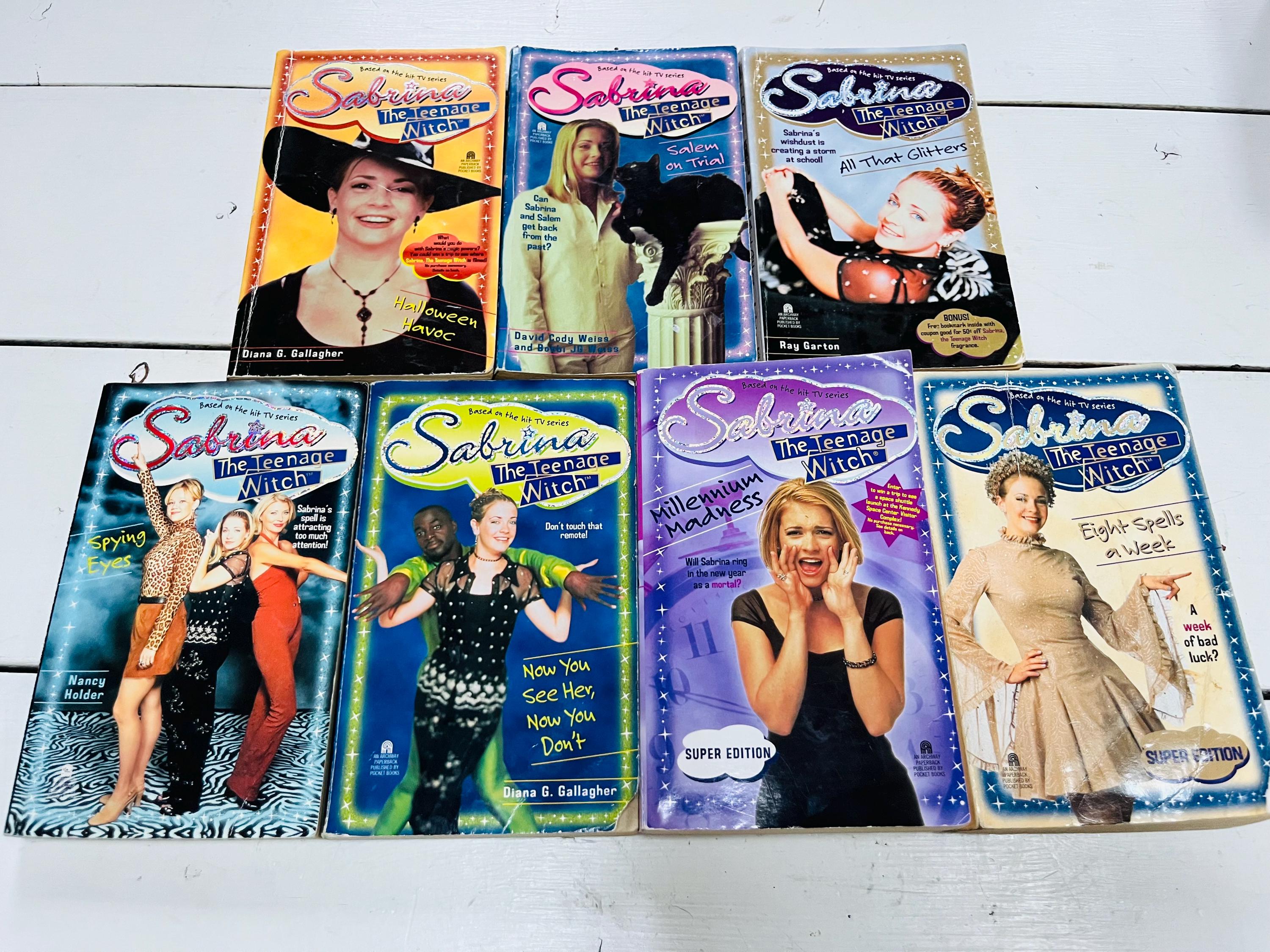Vintage Sabrina the Teenage Witch Book Lot - TV Series Novels - Etsy