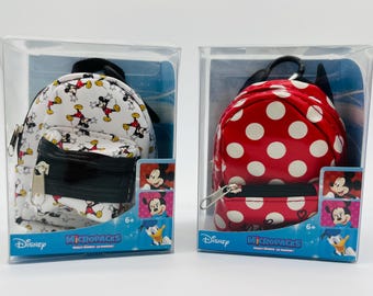 disney micropacks mini backpack Vintage Mickey Mouse Backpack: Disney's World of Reading Mini Book Bag