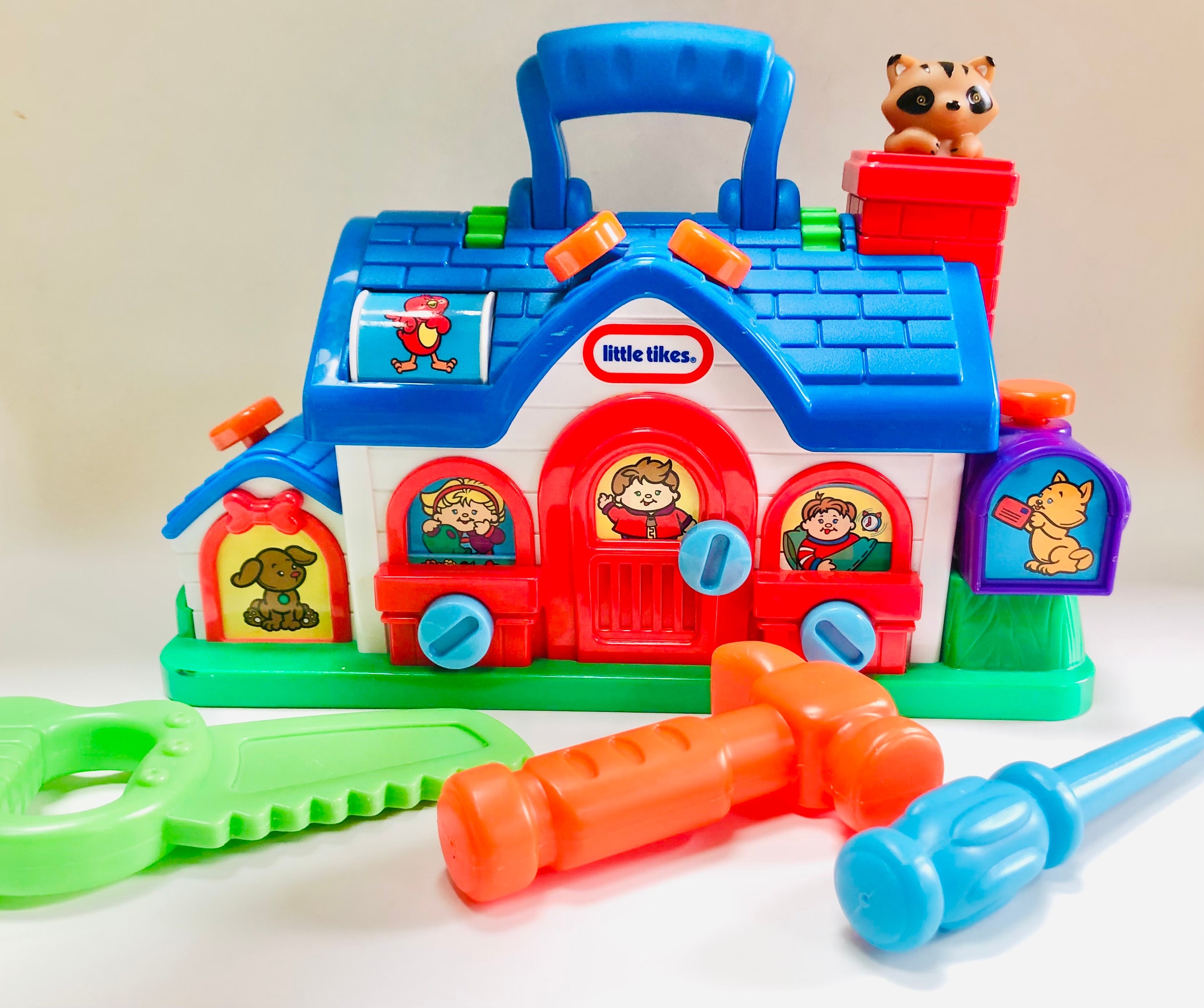 RARE! Little Tikes Vintage Discovery Tools House Playset Toy