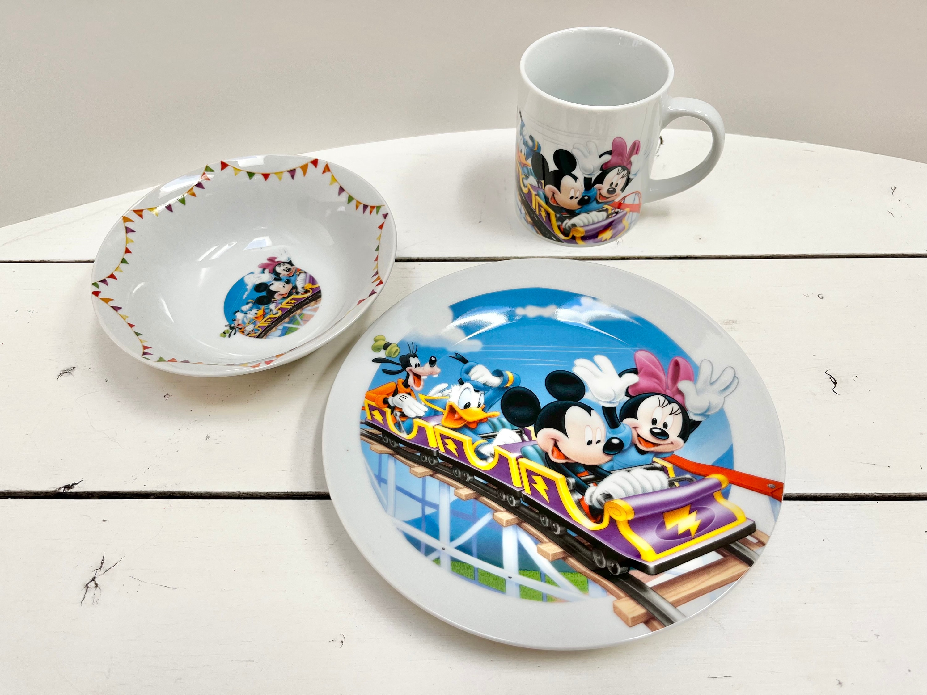 mickey mouse dinner plates sets