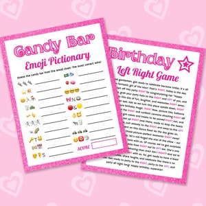 Girl Birthday Games Bundle Tween Birthday Games for Kids Fashion ...
