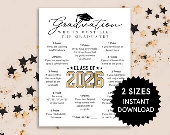 Abschluss-Spiele, die am meisten wie die Graduiertenklasse von 2026 Abschluss-Party-Spiele 2026 Abschluss Spaß High School Abschluss-Gruppenspiel
