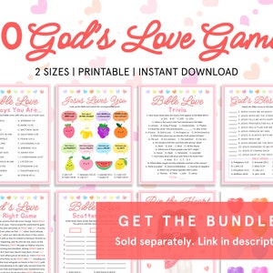 Love Bible Verses Game Bible Love Verses Quiz Printable Bible Games for ...