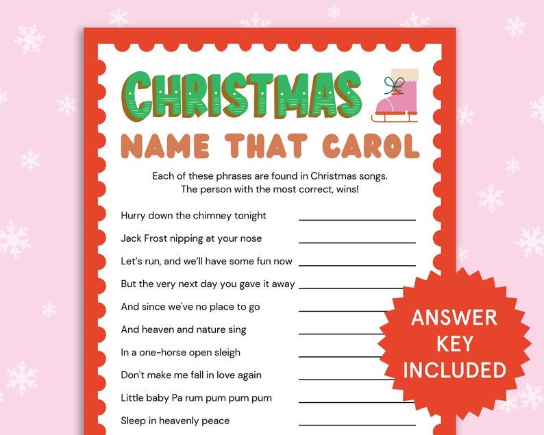 Christmas Name That Carol Christmas - Il 794xN.5561696730 Tvs7 