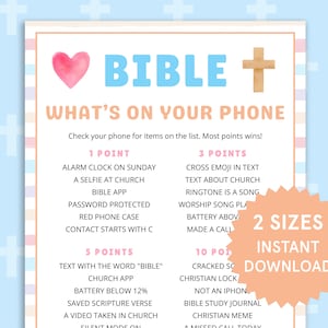 Bible Whats On Your Phone Bible Games Sunday School Activities Bible Study Games Womens Ministry Youth Group Games Church Games Printable