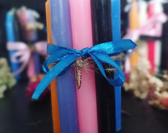 Lot dix bougies rituels witch