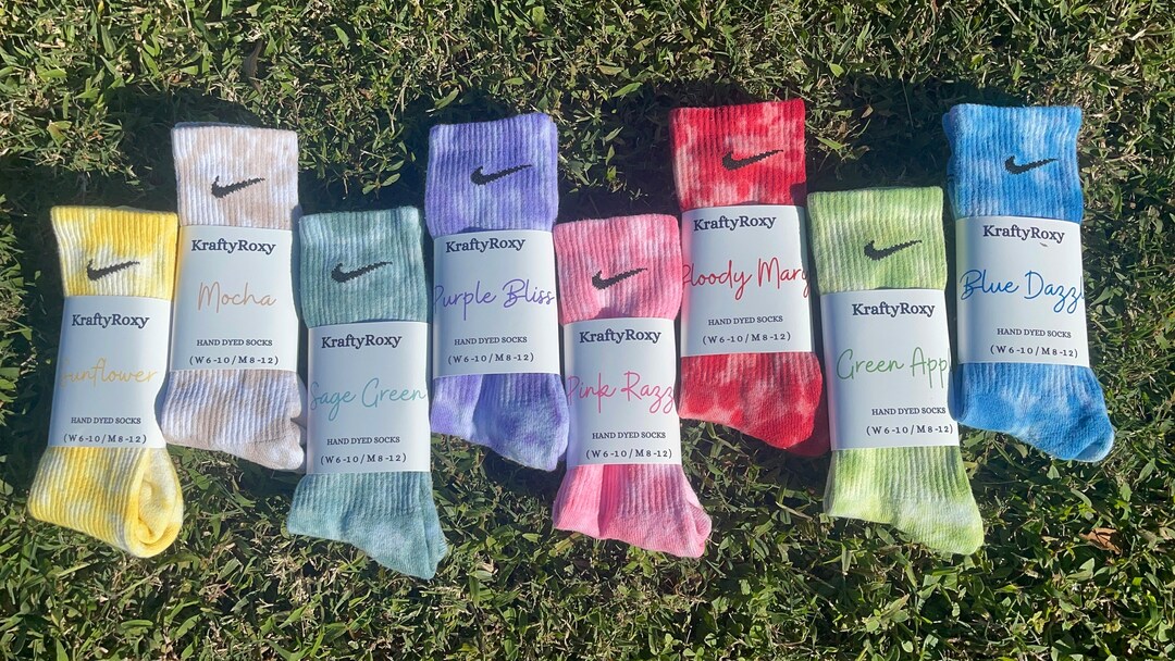 tie dye elite socks