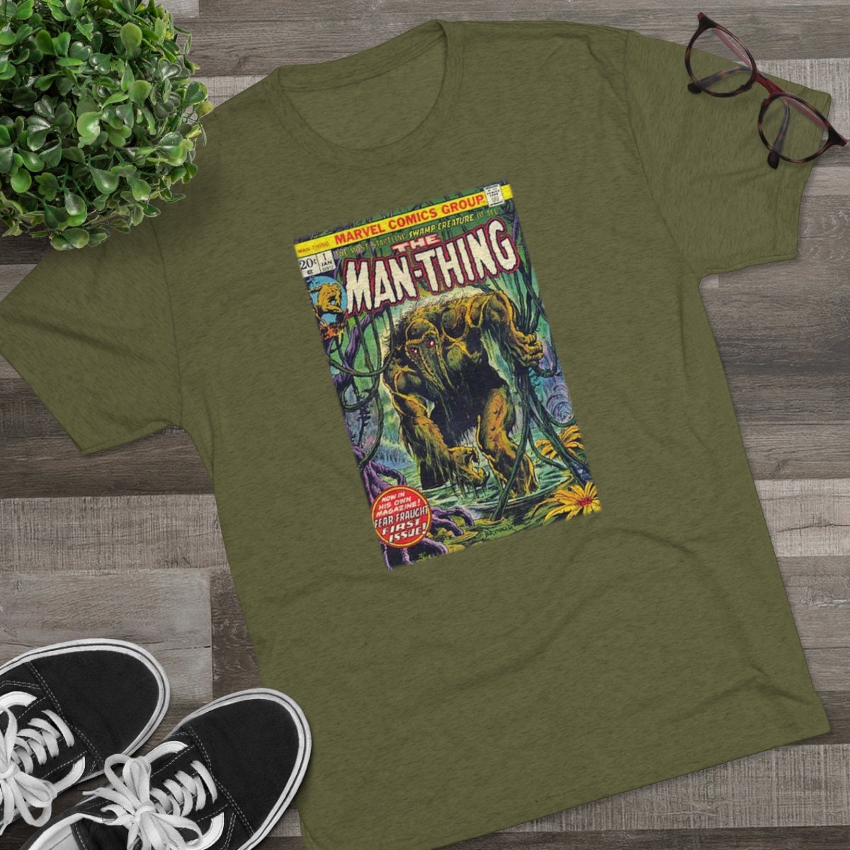 Man Thing - Werewolf by Night T-shirt