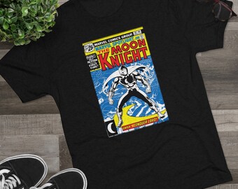 Moon Knight - Prima apparizione da solista - Jake Lockley - Steven Grant - Marc Spector - Tshirt - T-shirt Unisex Tri-Blend Crew - MoonKnight