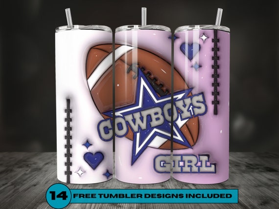Cowboys Tumbler Png ,Nfl Tumbler Wrap 28 - Inspire Uplift