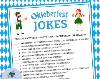 Oktoberfestspel | Oktoberfestgrappen | Oktoberfestfeest | OkTWOberfest-game | Bierfestival | Raadsels Oktoberfest | Afdrukbaar