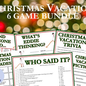 National Lampoon's Christmas Vacation Game Bundle | 6 Games | Christmas ...