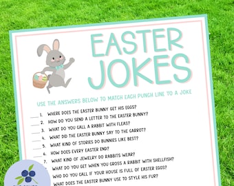 Easter Jokes | Easter Game | Easter Riddle Me This | Easter Activity for Kids | Easter Group Game | Easter Party Game | Easter Printable