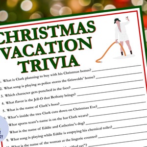 Christmas Vacation Trivia | National Lampoon's Christmas Game ...