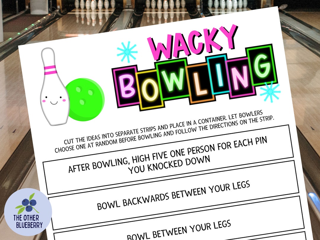 Bowling Game Wacky Bowling 33 Funny Ways to Bowl Bowling Challenges ...
