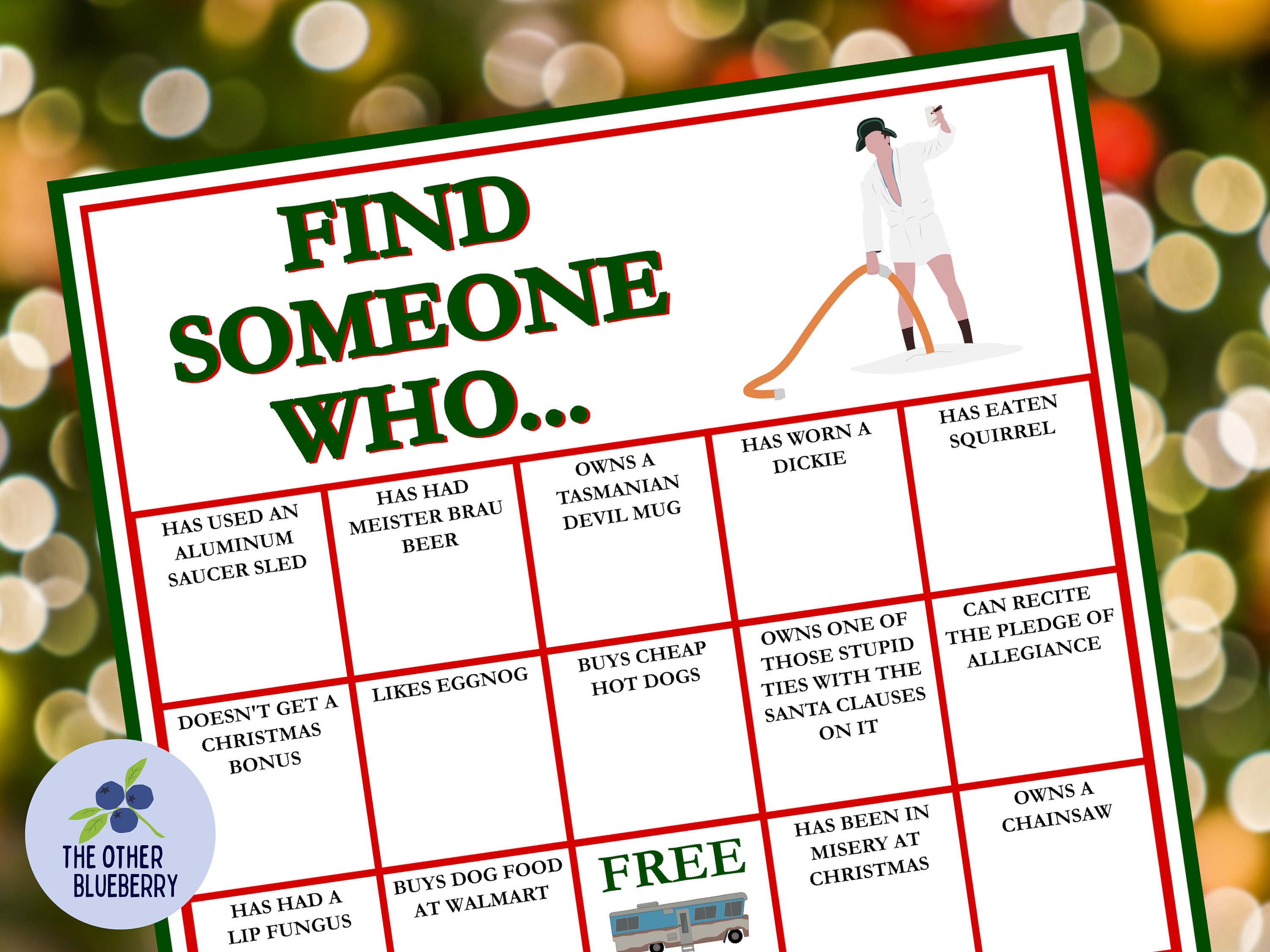National Lampoon's Christmas Vacation Game | TWO Find the Guest Games ...