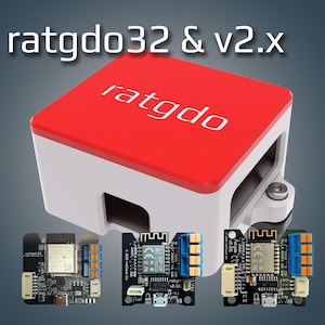 ratgdo32, v2.53i, v2.52i, v2.5i, v2.5, & v2.0 Magnetic PCB Case