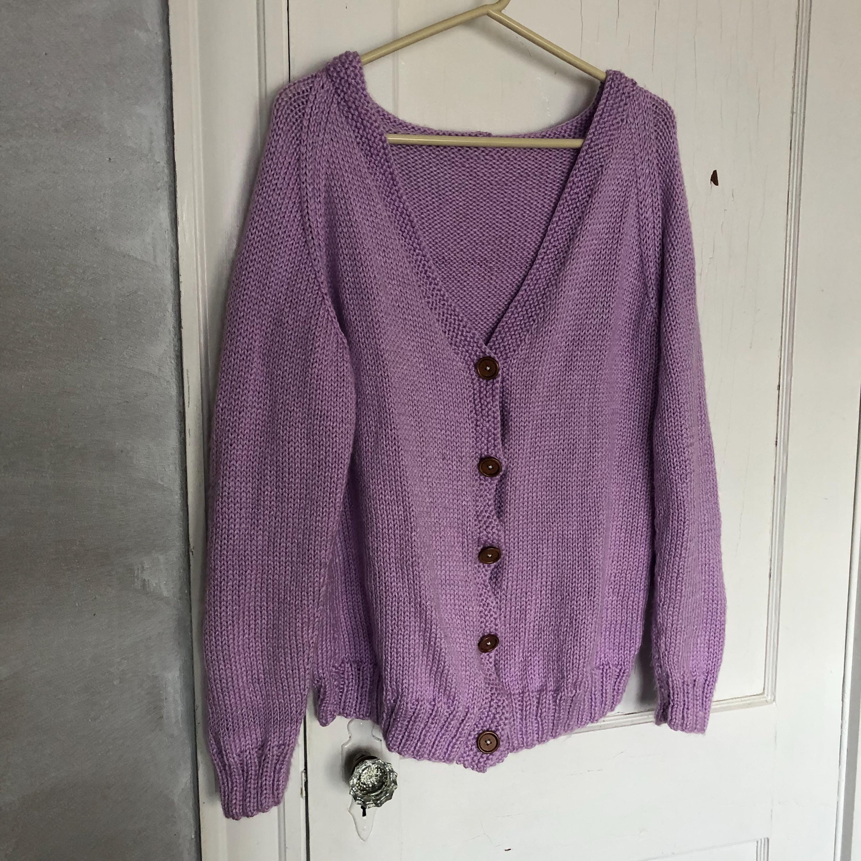 Limited edition sale - Hand knit oversize woman sweater