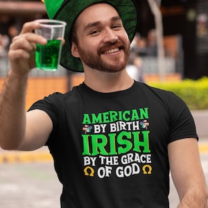 American Irish shirt, St pattys shirt, St Patricks T, St Paddys shirt, Shamrock shirt, St Paddys shirt, Funny irish shirt, St Patricks shirt