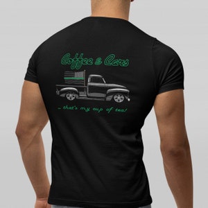 Coffee and Car Tees, Coffee and Car Gifts, Coffee Lover Tees, Car Lover Tees, Car Guy T Shirts, Car Girl T Shirts, Coffee and Car Ap