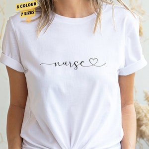 Nurse Unisex T-shirt, Custom Personalised Nurse Tshirt, Appreciation Graduation Gifts - Nursing Gift Ideas, Gift For New Student Grad Staff