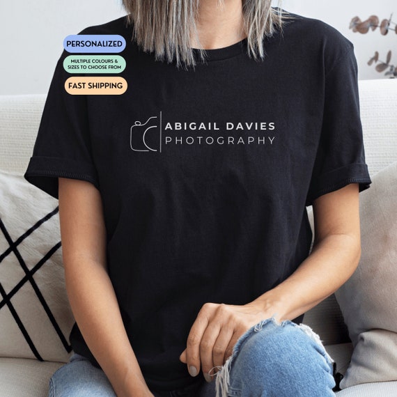 Personalized Photography Name T-shirt, Custom Photographer Shirt, Wedding  Photo Shot Tshirt, Photographer Gift Ideas, Camera Studio Tee T5