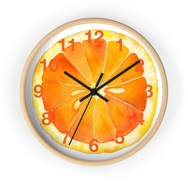 Kitchen Wall Clock Etsy