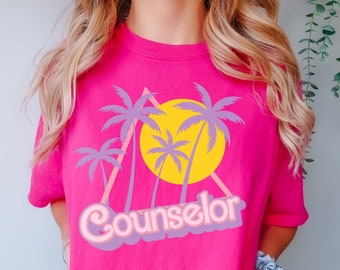 School Counselor Shirt, Guidance Counselor Shirt for School Therapist, Camp Counselor Shirt, Cute Counselor Tshirt for School Counselor