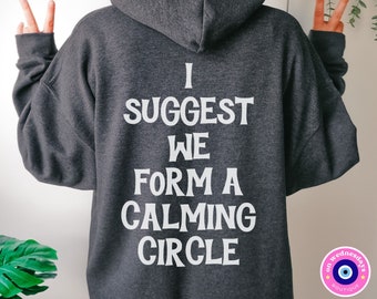 Grappige Sanderson hoodie, heks sweatshirt, heksen hoodie, Sanderson shirt voor Halloween, woorden op rug sweatshirt, cadeau voor haar