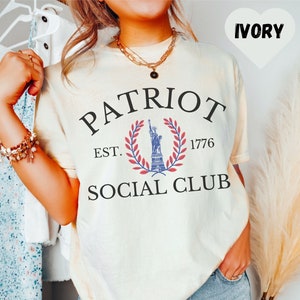 Funny Patriotic Tshirt for July 4th, Election Shirt, 4th of July Tshirt for Conservative, 1776 Shirt, Funny Gift for Republican, Patriot Tee