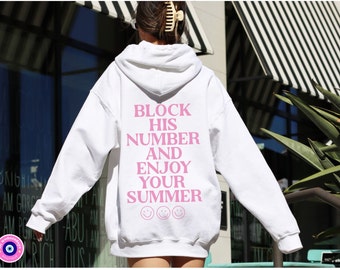 Feminist Sweatshirt For Women, Oversized Sweatshirt With Words On Back, Gift For Her, Funny Statement Sweatshirt, Preppy Hoodie for Summer