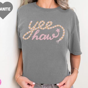 Yeehaw Shirt for Country Concert, Womens Western Graphic Tee, Cowgirl Shirt, Cute Country Shirt, Country Music Tshirt for Summer