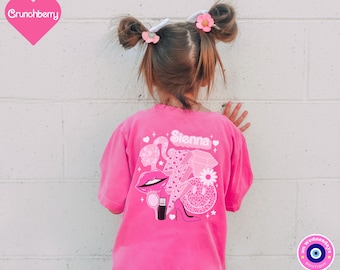 Personalized Girl Name Shirt, Custom Name Tshirt for Kids, Custom Tee with Name, Girls Shirt, Youth Comfort Colors Tee, Gift for Little Girl
