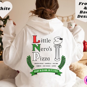 Christmas Movie Hoodie, Little Neros Sweatshirt, Gift For Christmas, Funny Christmas Sweatshirt, Gift For Him, Holiday Sweatshirt