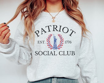 American Sweatshirt for July 4th Sweatshirt, Conservative Shirt for 4th of July Sweatshirt, Funny Politics Shirt for Conservative Gift