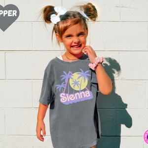 Custom Shirt for Girls, Personalized Tshirt, Girl Name Shirt, Personalized Gift for Kids, Custom Name Youth Shirt, Cute Shirt for Girls