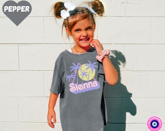 Custom Shirt for Girls, Personalized Tshirt, Girl Name Shirt, Personalized Gift for Kids, Custom Name Youth Shirt, Cute Shirt for Girls