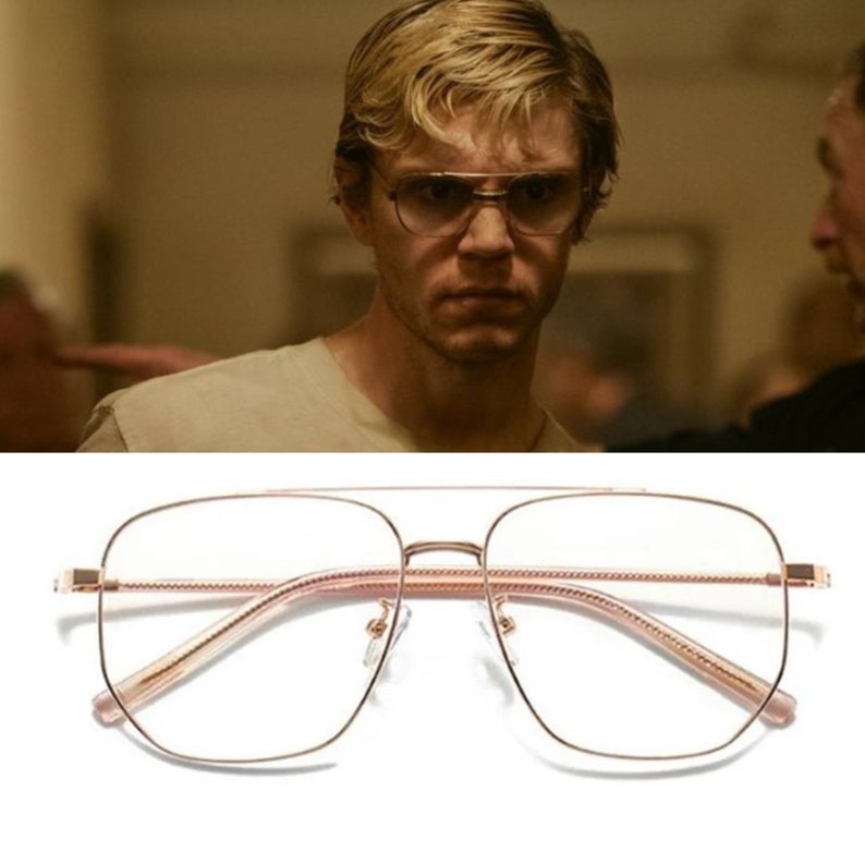 Movie TV Jeffrey Dahmer Glasses Cosplay Costume Eyeglasses Etsy Canada