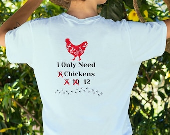 chicken t-shirt, funny t-shirt, farm t-shirt