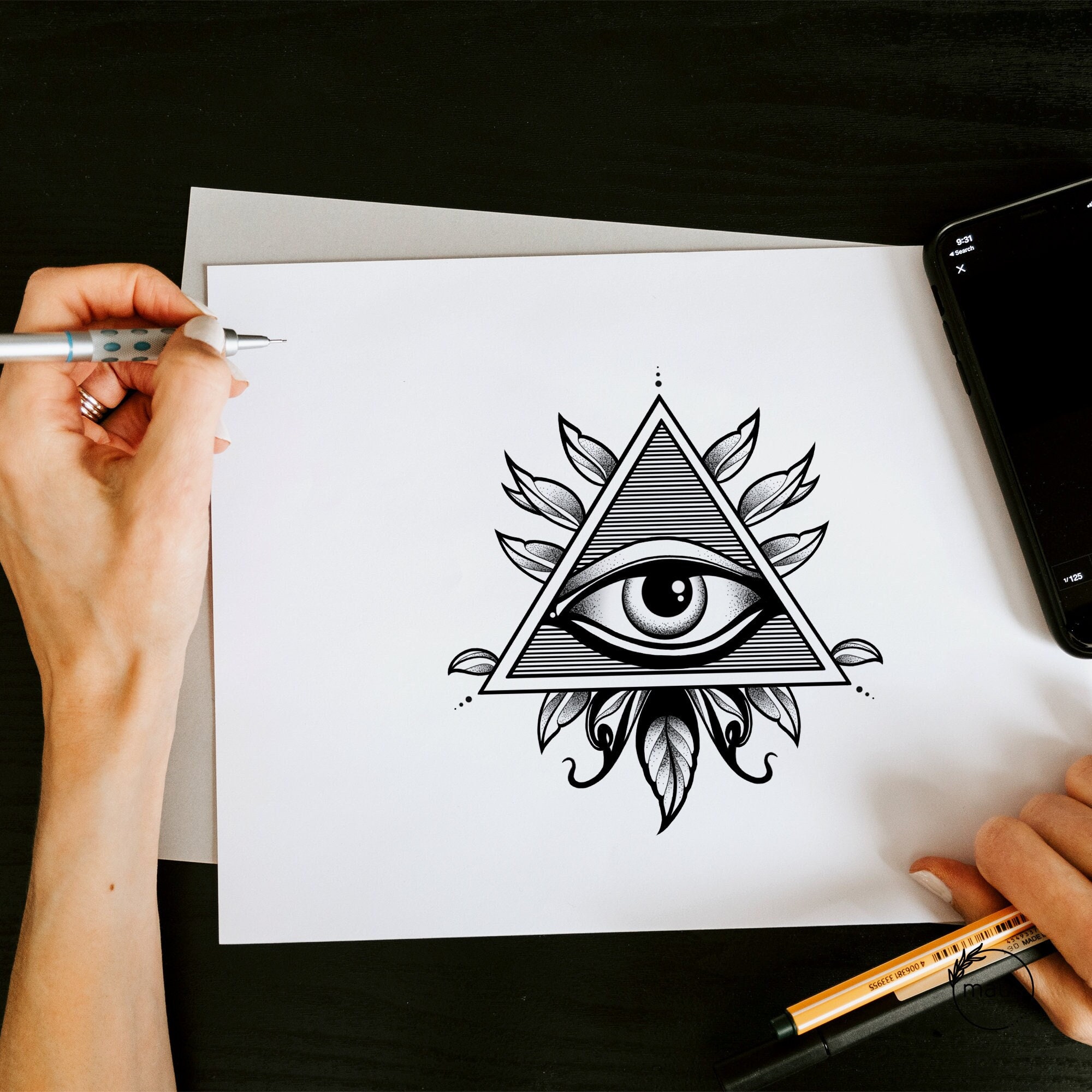 The Third Eye Digital Old School Retro Tattoo Design PNG - Etsy The Third Eye Digital Old School Retro Tattoo Design PNG - Etsy