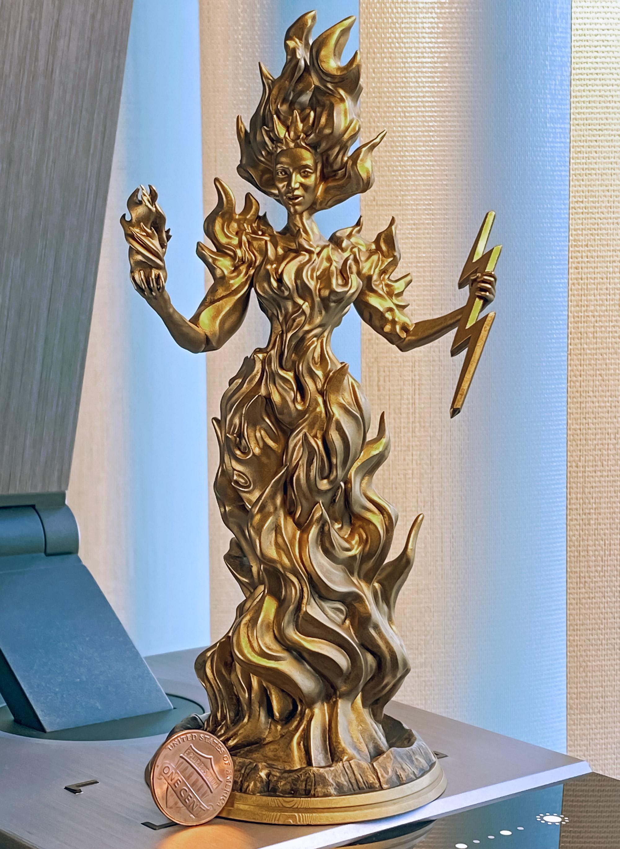 最終値下げバリ島土産：Vision Quest ホログラフィック女神彫刻照明 最終値下げバリ島土産：Vision Quest ホログラフィック女神彫刻照明