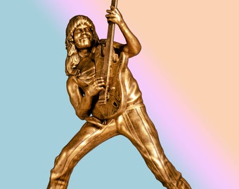 Statue of Eddie Van Halen (EVH), Legendary Rock-star