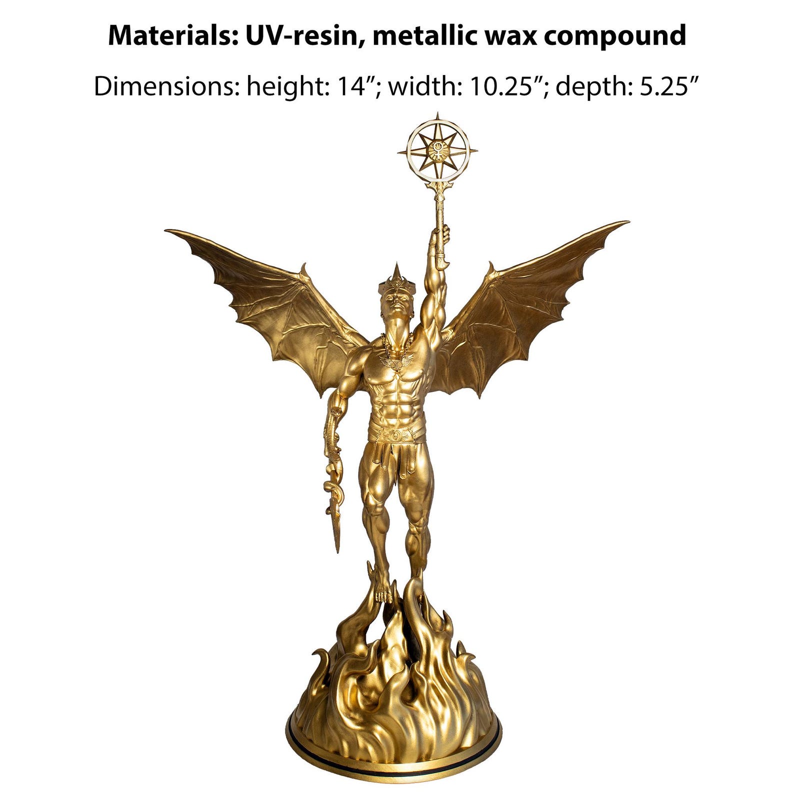 Satan Rising Lucifer Rising Statue, Fallen Angel, Satan, Devil in Christian Theology ...