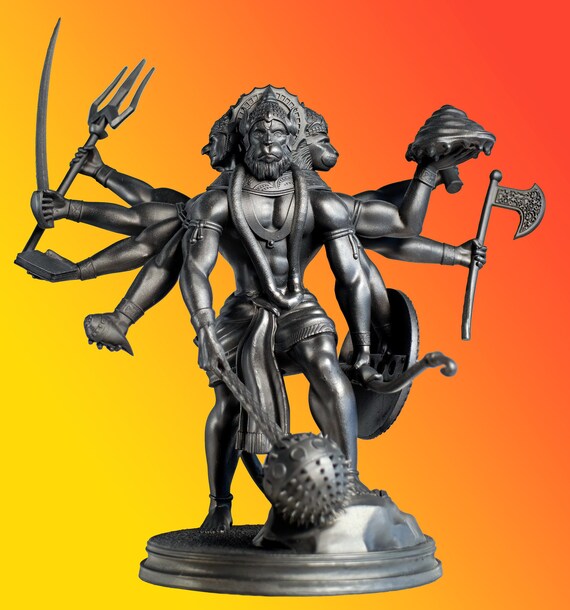 P.Hanuman OC株 Buy Panchmukhi Hanuman Idol - 3.5 inch | Poly stone | Krishna